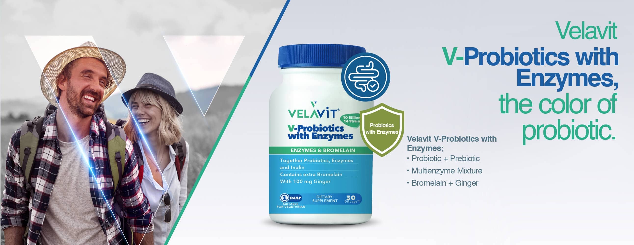 V-Probiotics with Enzymes