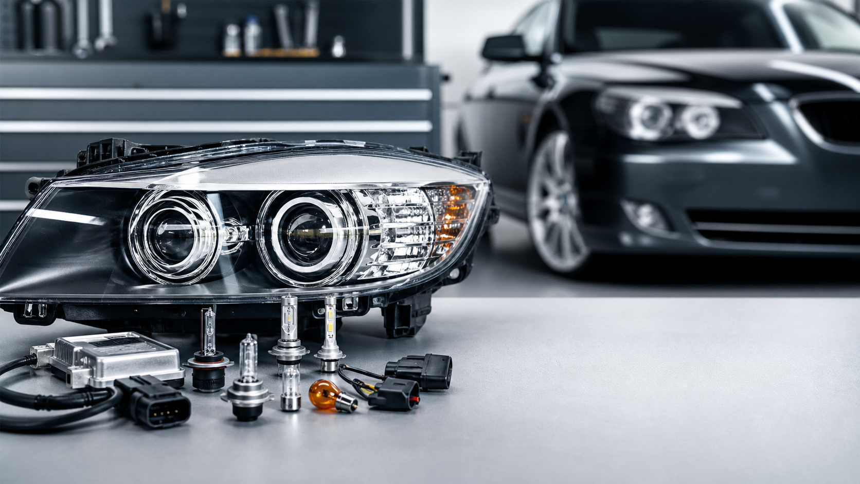 BMW E90 far değişimi ve aydınlatma parçası seçimi