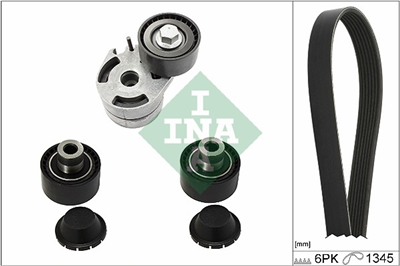 FORD INA INA 529 0186 10 V KAYIS SETI 02-11 FIESTA/FUSION/206/407/PARTNER 1,4 TDCI/1,4 HDI
