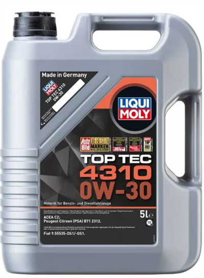 Liqui Moly Top Tec 4310 0W-30 Motor Yağı (5 Litre)