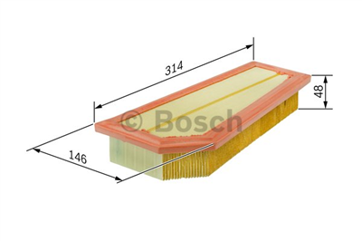 MERCEDES BOSCH BCH F026400134 HAVA FILTRESI 11-