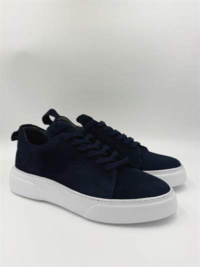 ALVİO SHOES ERKEK AYAKKABI LACİVERT SÜET 4879