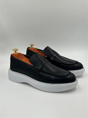 ALVİO SHOES ERKEK AYAKKABI SİYAH LOAFER