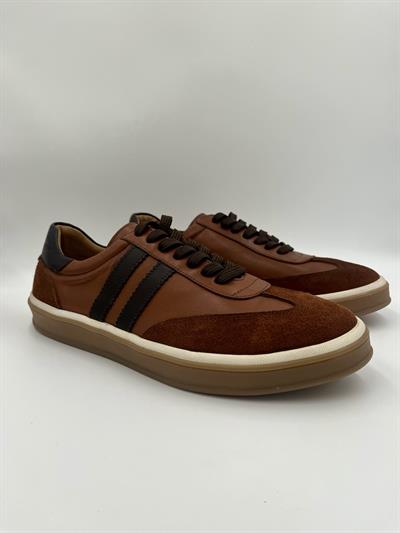 ALVİO SHOES ERKEK AYAKKABI TABA KAHVE SNEAKER