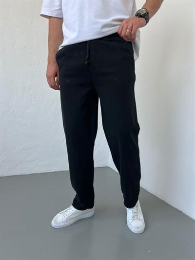 Gabardin Kumaş Baggy Pantolon