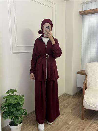 Rose Muadil Oysho Takım | Bordo