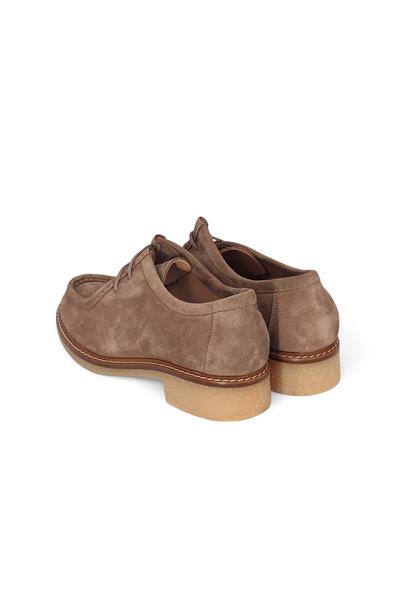 Bej Süet Loafer