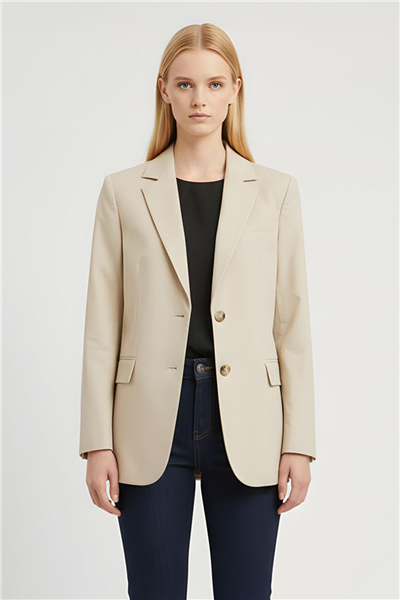 Taş Klasik Yaka Ceket