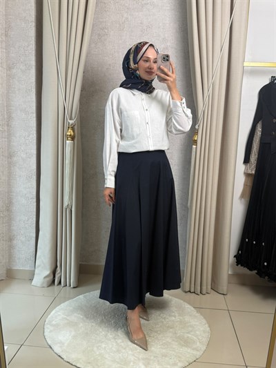 Miori Floren Etek Lacivert