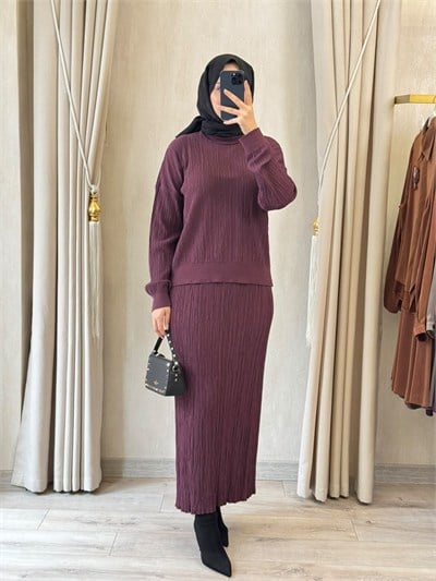 NUSS 702 Kendinden Fitilli Merserize Takım Bordo