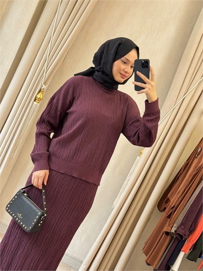 NUSS 702 Kendinden Fitilli Merserize Takım Bordo