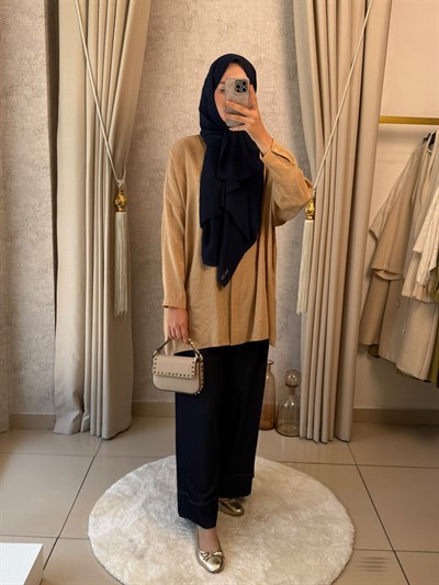 Nuss Basic Gömlek  3001 Karamel