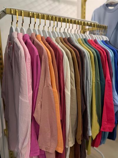 Nuss Basic Gömlek  3001 Roos Mavi