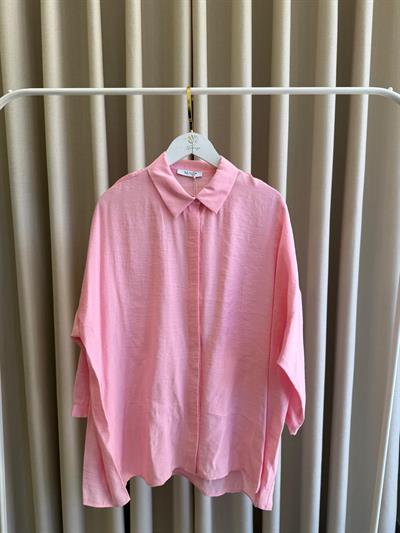 Nuss Basic Gömlek  3001 Şeker Pembe
