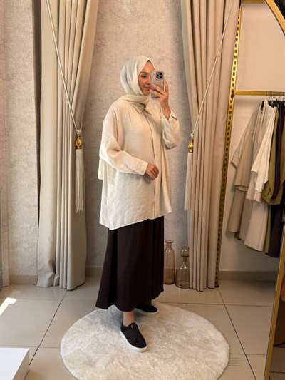 Nuss Basic Gömlek  3001 Taş