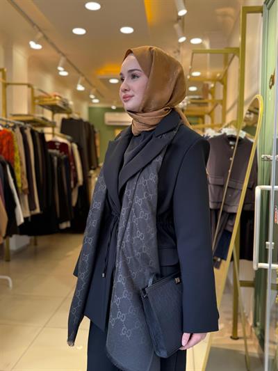 Miori Leove Ceket Pantolon Takım Siyah