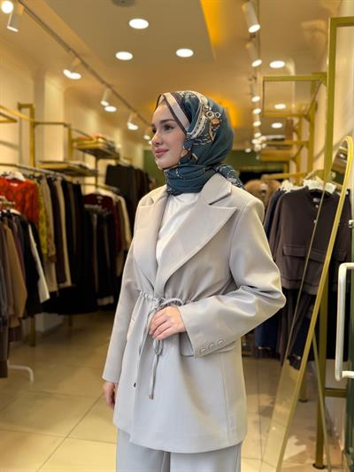 Miori Leove Ceket Pantolon Takım bej