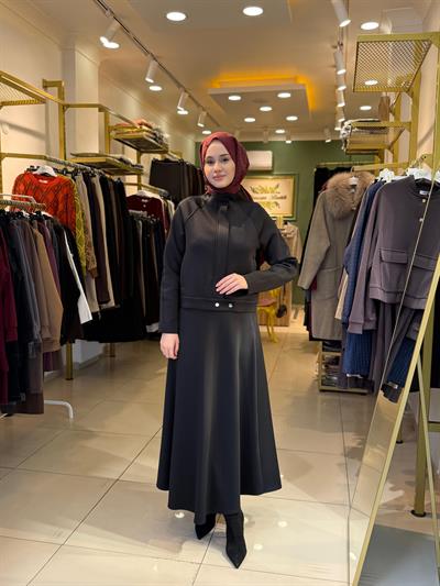 Miori Rova Etekli Scuba Takım Siyah