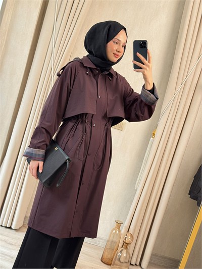 NUSS 6067 Kolu Ekose Detay Trench İncir