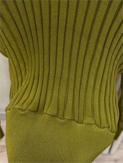 NUSS 202 Fitilli Beli Lastikli Kazak Lime