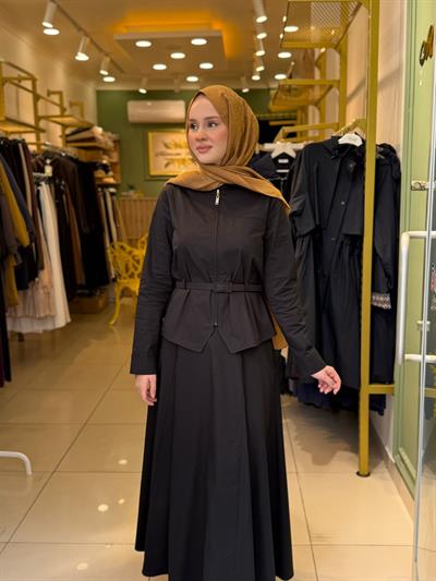 Miori Floren Etekli Takım 0500015 Siyah