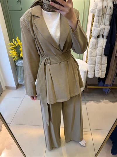 Tensel Olive Takım 8491 Haki