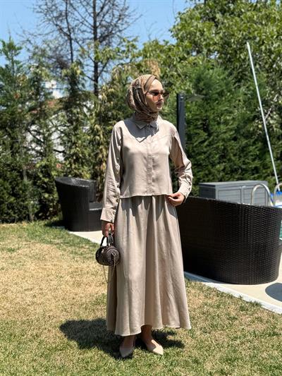 My Magazin  Etek Takım 4395 Taş