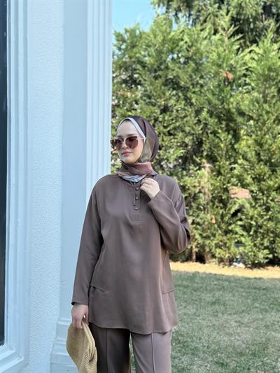 My Magazin Takım 4398 Kahverengi