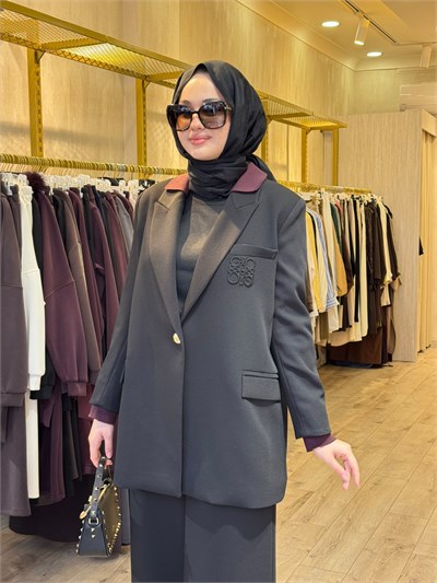GHİSA 9528 Takım Siyah