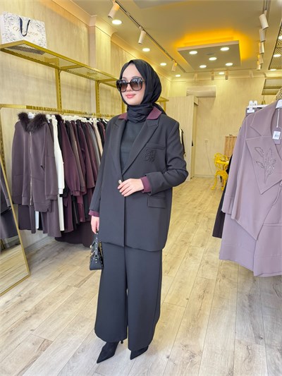 GHİSA 9528 Takım Siyah