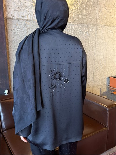 Wennora 2106 Puantiyeli Takım Siyah