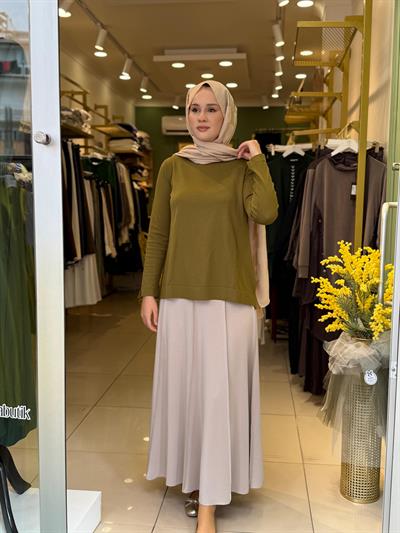 Sentez Safir Parçalı Çan Etek 5468 Taş