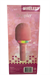 DOPPLER KARAOKE MİKROFON RAİNBOW PEMBE WİRELESS SES DEĞİŞTİRME ÖZELLİKLİ