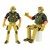 GALTOYS KOMANDO SETİ 8910-F2 SCALE MODEL 1:6 KUTULU 3+