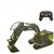 HSTAR KUMANDALI İŞ MAKİNESİ KEPÇE 93304-93308 11CH R/C F/F 2.4GHZ 1:12 SU PÜSKÜRTME SESLİ ŞARJLI 6+