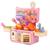 KAYYUM MİNİ MUTFAK SETİ SULU MUSLUKLU 2560 PEMBE 3+