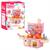 KAYYUM MİNİ MUTFAK SETİ SULU MUSLUKLU 2560 PEMBE 3+