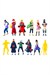 NARUTO SHİPPUDEN NSH2080 S1 MİNİ FİGÜR MEGA SET 12 Lİ 6+