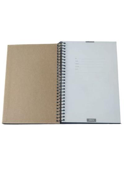 Papirüs Retro 16X23cm 80 Yaprak Kareli Defter