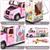 PASİFİK KUMANDALI PEMBE KARAVAN FC017 EĞLENCELİ ARAÇ AÇILIR KAPI 2.4GHZ SESLİ IŞIKLI 6+