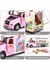 PASİFİK KUMANDALI PEMBE KARAVAN FC017 EĞLENCELİ ARAÇ AÇILIR KAPI 2.4GHZ SESLİ IŞIKLI 6+