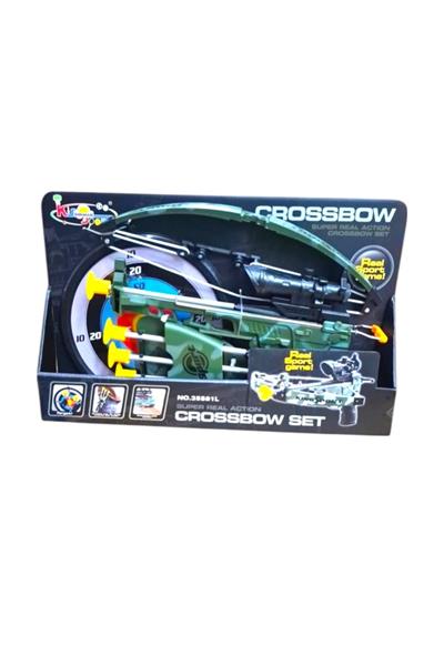 SEÇTİM ALDIM CROSSBOW ASKERİ OK SETİ 35881L SADAKLI HEDEFLİ 6+