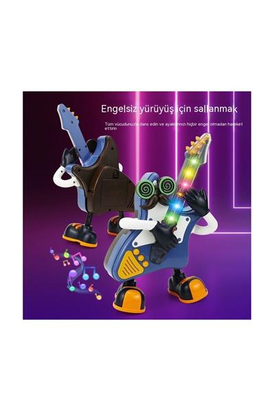 Seçtim Aldım Mr Rock 0811-20 Yürüyen Gitar Müzikli Işıklı Pilli 3