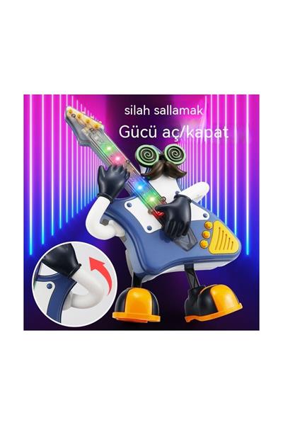 Seçtim Aldım Mr Rock 0811-20 Yürüyen Gitar Müzikli Işıklı Pilli 3