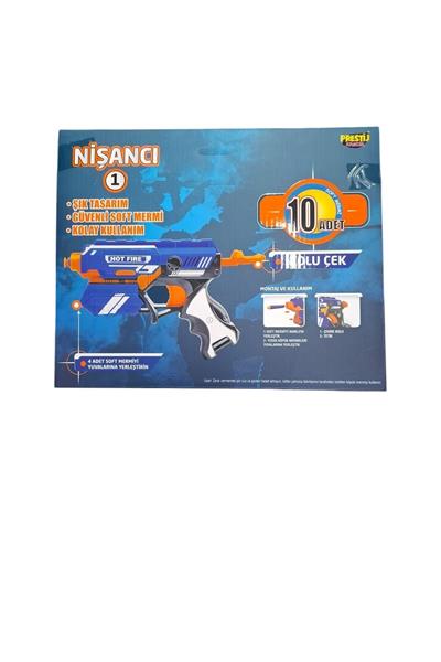 Seçtim Aldım Nişancı 1 6363 Sünger Tabancası 10 Mermi 12