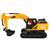 SEÇTİM ALDIM PASİFİK KUMANDALI EXCAVATOR KEPÇE Z6809A 5CH F/F R/C 40MHZ USB IŞIKLI 1:24 3+