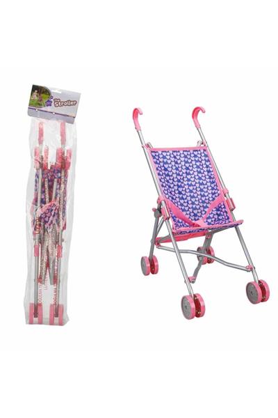 SEÇTİM ALDIM SUNMAN THE STROLLER BEBEK ARABASI BASTON PUSET METAL KATLANIR KALP DESENLİ 4 TEKER 3+