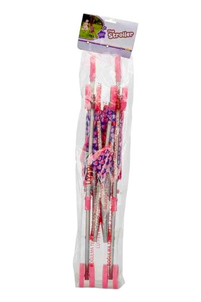 SEÇTİM ALDIM SUNMAN THE STROLLER BEBEK ARABASI BASTON PUSET METAL KATLANIR KALP DESENLİ 4 TEKER 3+