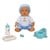 SUNMAN BEBELOU 30141 TOİLET TİME TUVALET ZAMANI AKSESUARLI BEBEK SETİ SESLİ 32 CM 3+