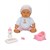 SUNMAN BEBELOU 30141 TOİLET TİME TUVALET ZAMANI AKSESUARLI BEBEK SETİ SESLİ 32 CM 3+